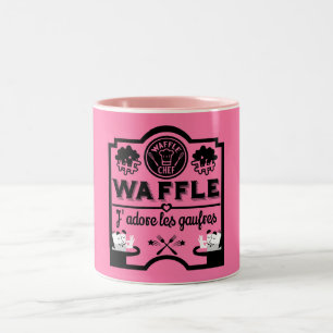 National Waffle Day Two-Tone Coffee Mug