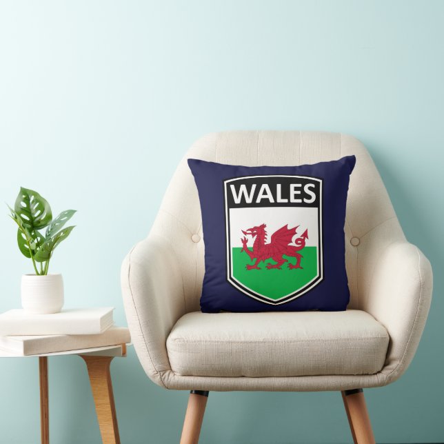 National - Wales Throw Pillow (Chair)