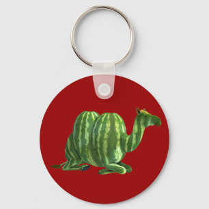 National Watermelon Day Dromedary Key Ring