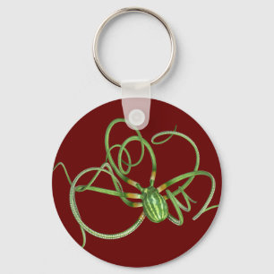 National Watermelon Day Octopus Key Ring