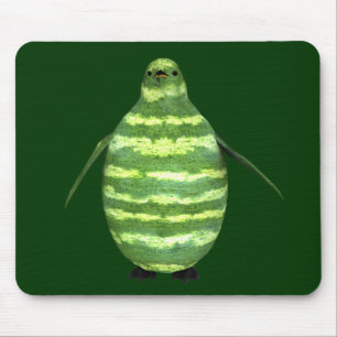 National Watermelon Day Penguin Mouse Mat