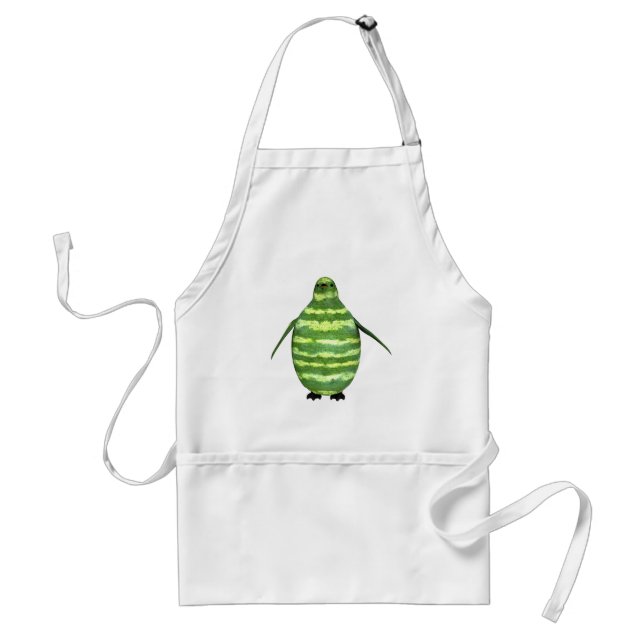 National Watermelon Day Penguin Standard Apron (Front)