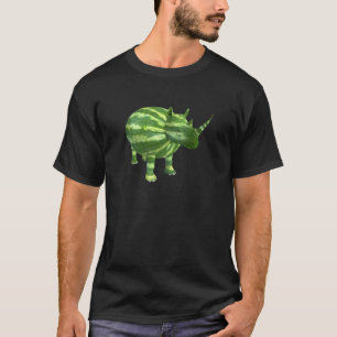 National Watermelon Day Rhinoceros T-Shirt
