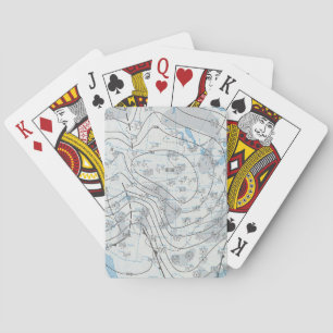 National Weather Map Playing Cards