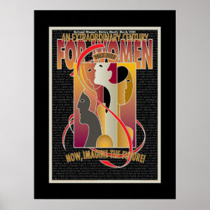 National Women's History Centennial Poster Print
