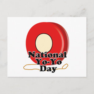 National Yo-Yo Day Postcard