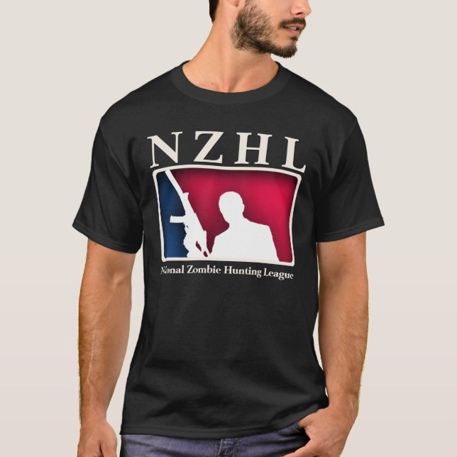 National Zombie Hunting League Shirt (Front)