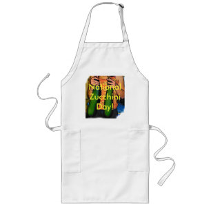 National Zucchini Day? Long Apron
