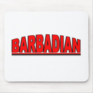 Nationalities - "Barbadian" Mouse Mat