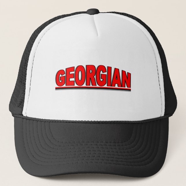 Nationalities - "Georgian" Trucker Hat (Front)