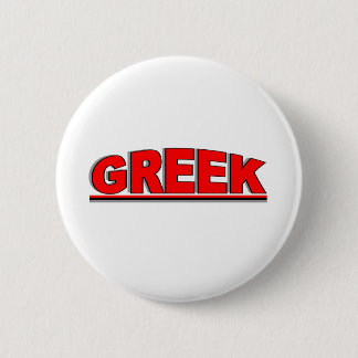 Nationalities - "Greek" 6 Cm Round Badge