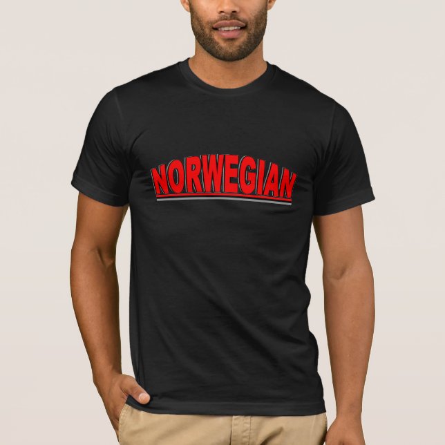 Nationalities - "Norwegian" T-Shirt (Front)
