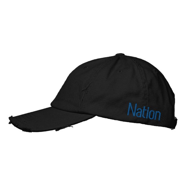 #NationalV/SNationEmbroideredHat Embroidered Hat (Left)
