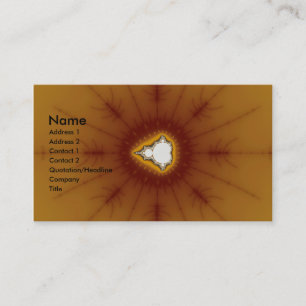 Native America - Fractal Business Card