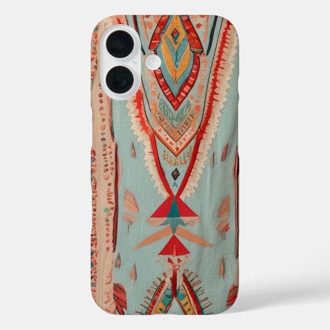 Native America Pattern Case-Mate iPhone Case (Back)