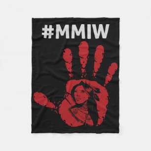 Native America Stolen Sisters Awareness Merch - Mm Fleece Blanket