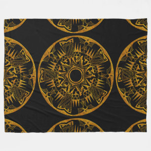 Native American 1 Fleece Blanket