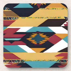 Native American Abstract Tribute 02 Coaster