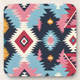 Native American Abstract Tribute 17 Coaster