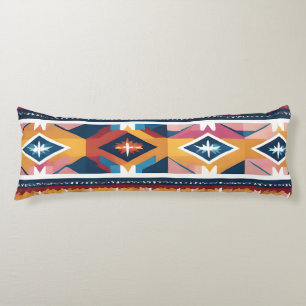 Native American Abstract Tribute 18 Body Cushion