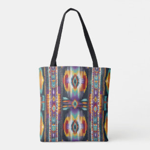 Native American Abstract Tribute S4 Tote Bag