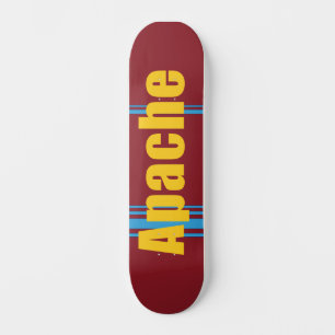 Native American Apache Skateboard
