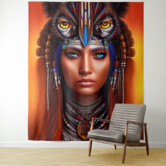 Native American Apache Tapestry