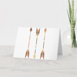 Native American Arrows Card