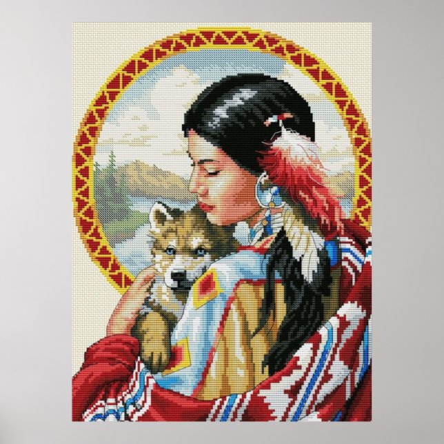 Native American Art Poster (Front)