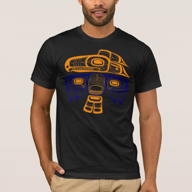 Native American Art: Tlingit thunderbird T-Shirt (Front)
