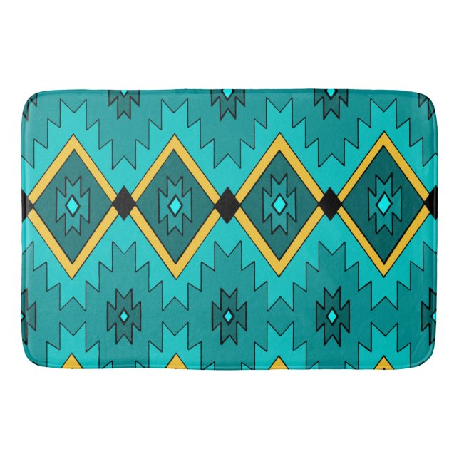 Native American   Bath Mat (Front)