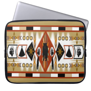 Native American Bear Clan Electronics Bag