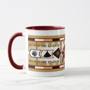 Native American Bear Clan Mug