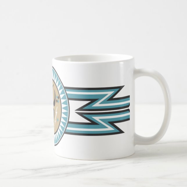 Native American Bear Paw Coffee Mug (Right)