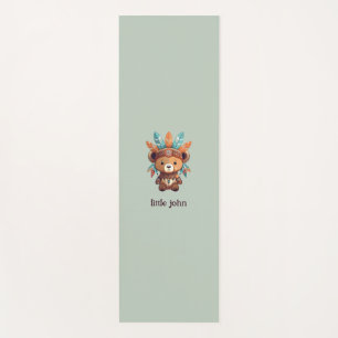 Native American Bear Yoga Mat