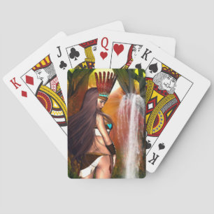 Native American Beauty Playing Cards