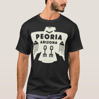 Native American Bird Peoria Arizona Tan T-Shirt