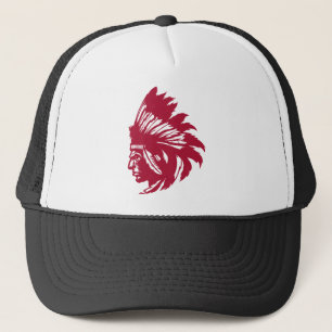 Native American Bird Trucker Hat