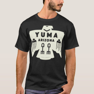 Native American Bird Yuma Arizona Tan T-Shirt