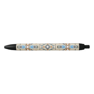 Native American Black Ink Pen