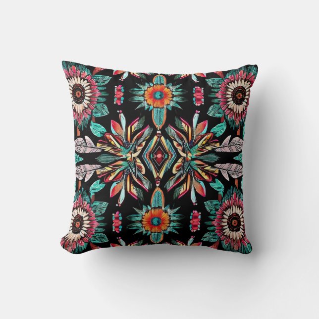 Native American Bohemain Cushion (Front)