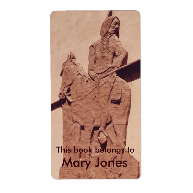 Native American Bookplate (Front)