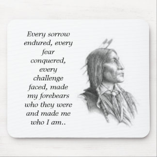 Native American Bound Mousepad