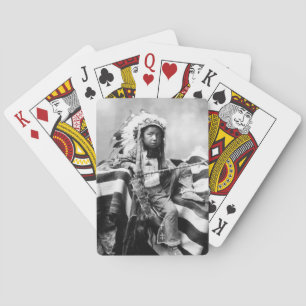 Native American Boy, 1899 Playing Cards