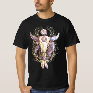 Native American BULL SKULL 1 T-Shirt