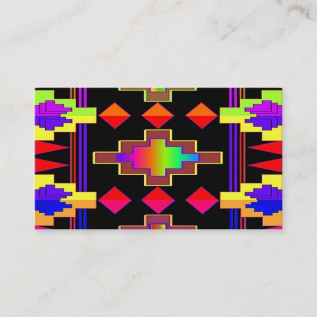 Native American Business Cards (Front)