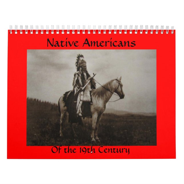 Native American Calendar 19th Century 1800's (Cover)