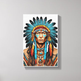 Native American Canvas Print