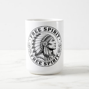 Native American chief Coffee Mug