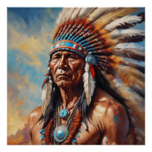 Native American Chief no 1
